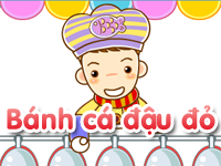 Bánh cá đậu đỏ